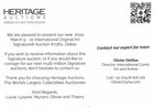 Vente Heritage