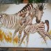 Fresque du z�bre fait lors du festival de Solli�s 2012