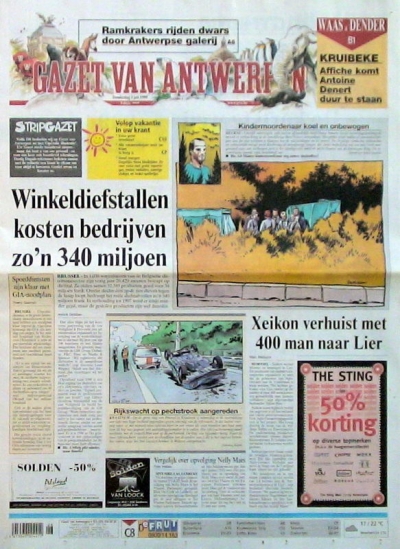 Gazet van Antwerpen du 1/6/1999
