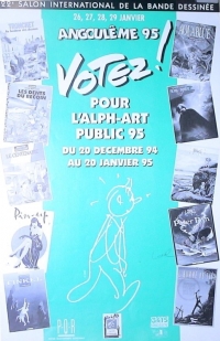 Promo votez pour l&#039; Alph-Art public Angoulême 95