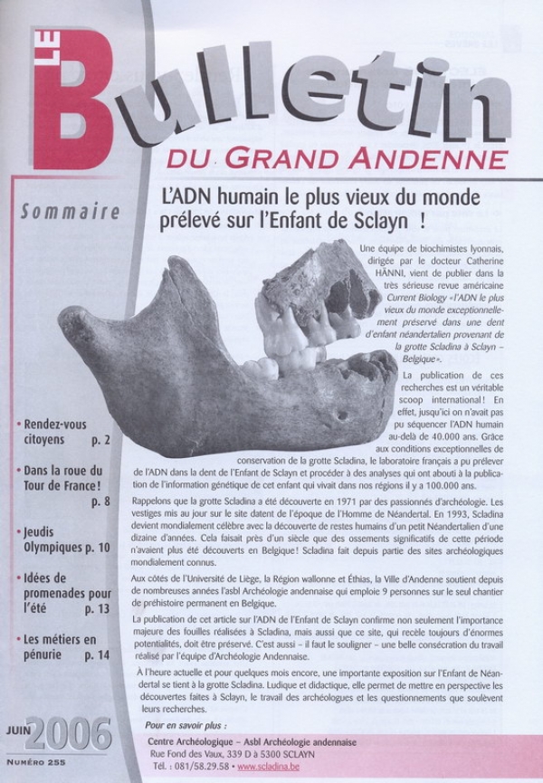 Le bulletin du Grand Andenne n° 255