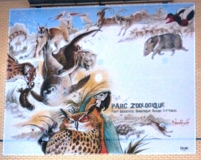 2013-04-06 Réalisation d&#039;une fresque pour le zoo de Fort-Mardyck