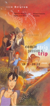 Comic strip, passion&#039;s trip Sydney