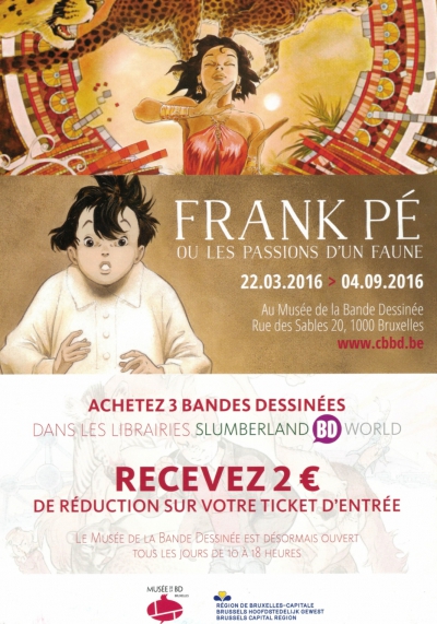 Frank Pé ou les passions d&#039;un faune